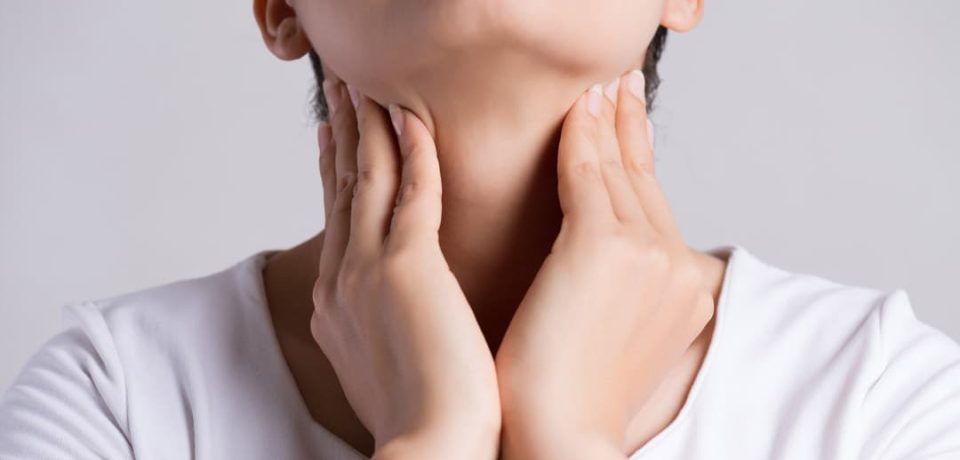 Thyroid-Nodules Awareness of a neck lump in the thyroid region
